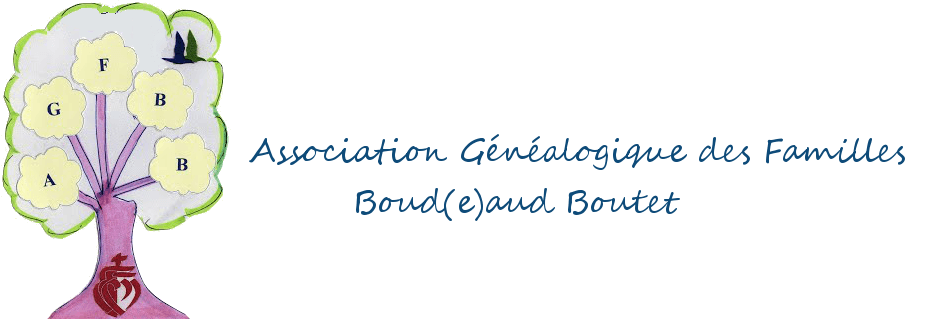 AGFBB — Association Généalogique des Familles Boudeaud Boutet